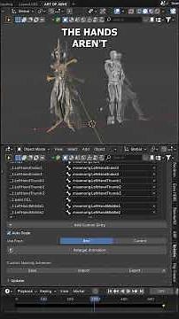 Retarget Animation in Blender with FREE Rokoko Addon | #blender3d #quickmagic #shorts #retargeting