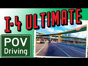 I-4 Ultimate POV Road Trip | Orlando's Biggest Construction