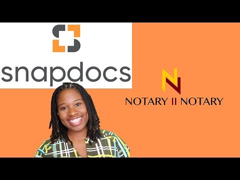 HOW TO USE SNAPDOCS FOR YOUR NOTARY SIGNING AGENT BUSINESS * NOTARY2NOTARY*
