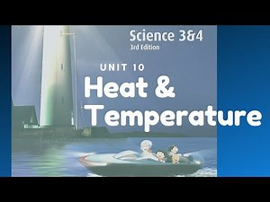 HEAT & TEMPERATURE. How heat can change the state of matter? Science for kids.