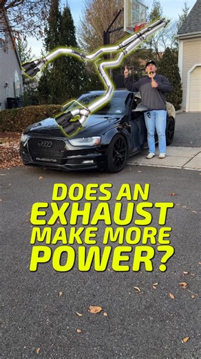 Christian Gorrie on Instagram: "What KIND OF EXHAUST makes more power? Downpipes, High Flow Cats, Deletes, or Cat-Back exhausts 🏎️💨"