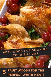 Best Wood for Smoking Cornish Hens | 8 fruit and hard woods
