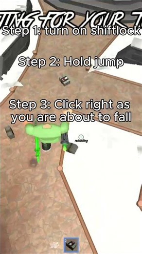 How to Double Jump in mm2(PC tutorial)#shorts#roblox#edit#viral#shortvideo#mm2#murdermystery2