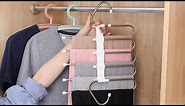 How to Hang 5 Pair Pants on a Hanger 2021