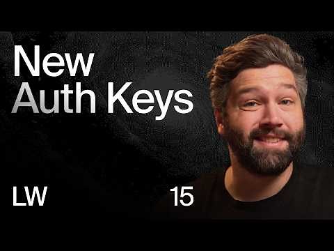 The new way to do Auth Keys in Supabase