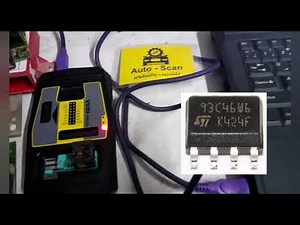 Read the ecu file eprom 93c46 Device vvdi prog🔥💥