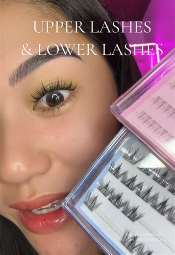 DIY Eyelash Extensions with Cluster Lashes Guide