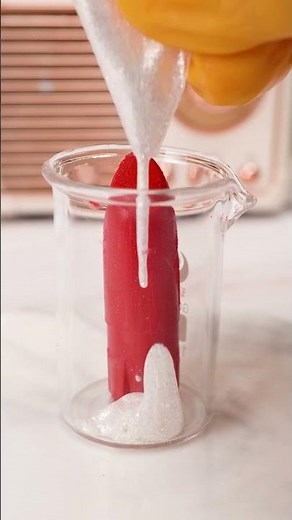 Lipstick ASMR 💄 Melting & Remaking #shorts #satisfying #beauty