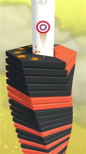 Intense brick break 😮🫡🫡🫡#shorts #live #stackball