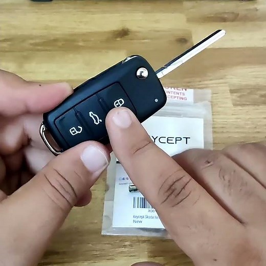 Skoda and VW key fob/shell replacement by Keycept, amazing quality.