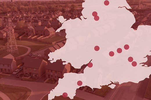 Map: The 12 new towns set to be built around UK
