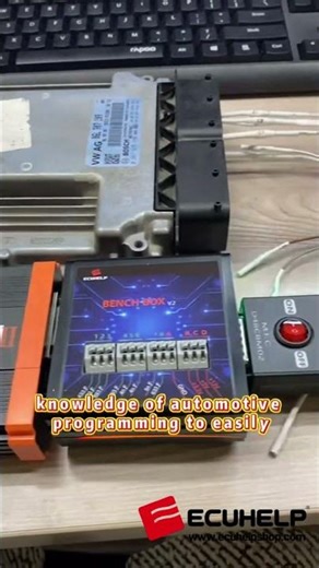 ECUHELP KT200II Read Write VW MG1CS001 on Bench
