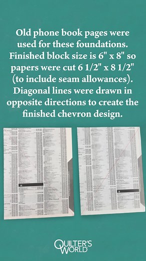 Learn how to make string quilts the easy way with this informative video from Quilter's World editor Carolyn Beam! Save for later and be sure to share with your quilt-loving friends! | QuiltersWorld