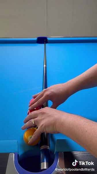 Easy Trick Shot Tutorial #billiards #trickshot