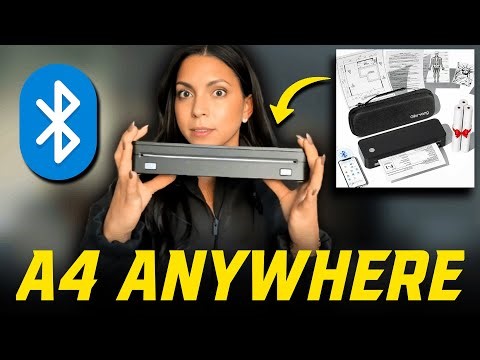 This Inkless Portable Printer Made My Work Travel So Much Easier (Unpaid Review)