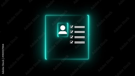 Recruitment process in business market involves HR professionals selecting best candidate for job to build career team and effective management system ensuring success and growth.4k video animation..