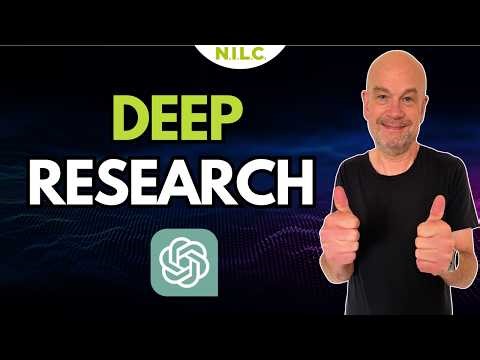 How To Use The NEW Deep Research in ChatGPT