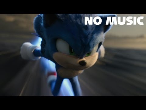 Sonic The Hedgehog 2: Gotta Go Fast Scene With No Music (Reconstructed Audio)
