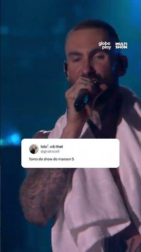 OS MAIORES! Maroon 5 toca 'Moves Like Jagger' 💥 | Rock in Rio 2026 | Música Multishow #Shorts