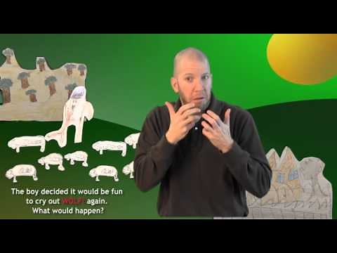 The Boy Who Cried Wolf in ASL