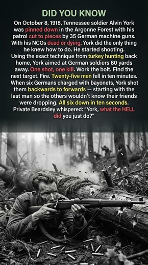 35 German Machine Guns Pinned Him Down... What This Tennessee Soldier Did Next 😱