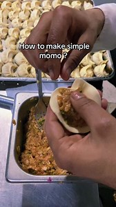 Momo Making Style & Simple Momo Recipe