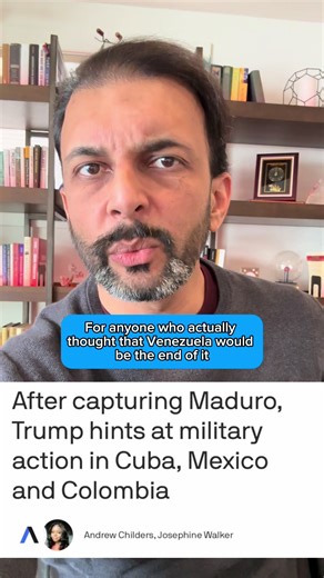 Sect of state Marco Rubio confirms Cuba is next on the list of governments the Trump regime is planning to overthrow. This is empire. This is modern day colonialism. Break down what’s happening in detail on my human rights newsletter Let’s Address This. Https://www.qasimrashid.com/subscribe #Maduro #Venezuela #cuba