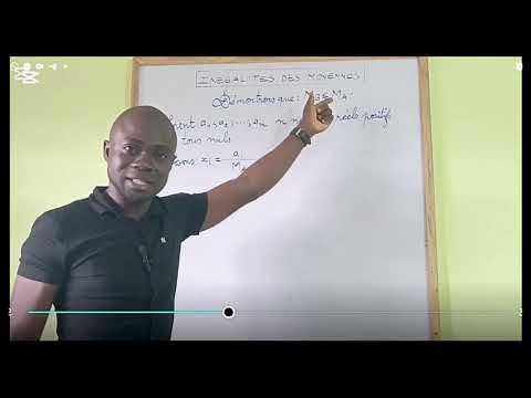 OLYMPIADE SÉANCE 2 (INÉGALITÉS DES MOYENNES)