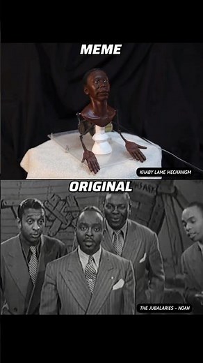 Khaby Lame Mechanism Song Original Vs Meme #shorts #memes