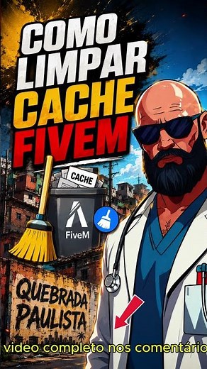 NUNCA foi tão facil Limpeza de Cache FiveM