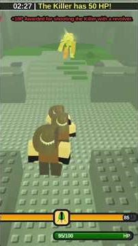 HARKEN gets JUMPED in gunslinger (Roblox Die of death) #roblox #dieofdeath #robloxgames #dod #games