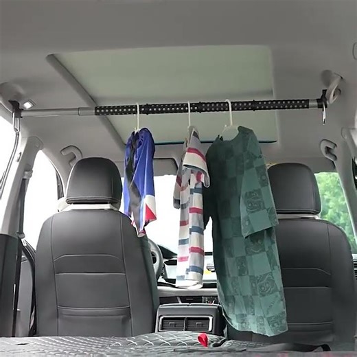 Telescopic Car Clothes Hanger – Rear Grab Handle Hook