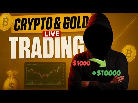 btc gold live trading📈 6Nov #btc #gold #crypto #live