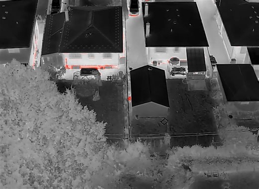 With the use of drones, Toronto Police officers arrested a man who was allegedly attempting to steal vehicles from a residential neighbourhood in the Brimley Road and Danforth Road area. When residents tried to stop him, the man fled on foot. With the help of our drones, officers found his hiding spot and he was placed under arrest. News Release: tps.to/64054 | Toronto Police Service