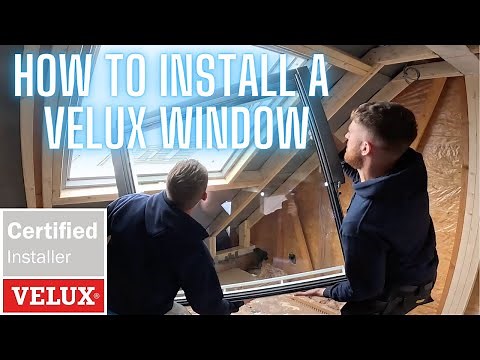 How To Install A Velux Window - SK06 GGU with New EDW 2000 Flashing.
