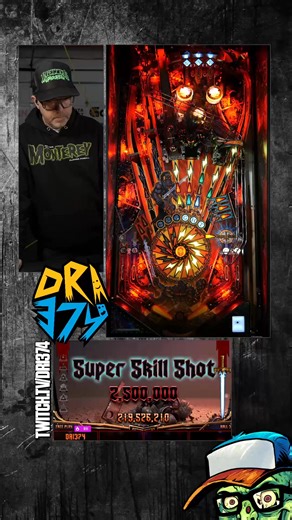 Powering up your monster battle makes it easier and more valuable. But THIS easy? Free points. The Sword of Rage meter needs to be fully charged and the center standup power insert is flashing during the battle when the "power up" is ready. #pinball | DRI374