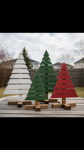 Turning scrap wood into a cozy Christmas tree and simple backyard magic 🎄✨ | Nelson Treehouse