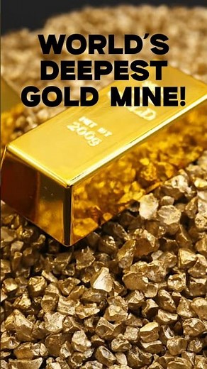 Inside the World’s Deepest Gold Mine: Unbelievable Depth and Riches Await! 💰🌍
