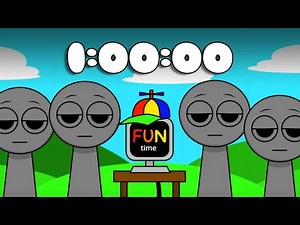 Can You Survive 1 HOUR of Mr FUN COMPUTER SINGING? - Incredibox sprunki mix