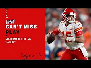 Mahomes Hurt After QB Sneak