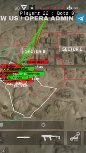 Delta force mobile (ANDROID IOS PC )Hack-Aimbot, ESP & Bullet Track Gameplay(2025)