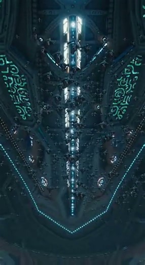 Massive Spaceship Covers Entire Sky & Opens Colossal Light Portal 🚀💫 #AlienShip #InvasionFleet #AI