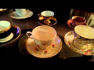Tea cup collection