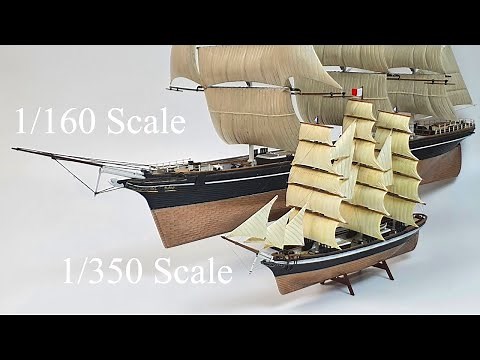 CUTTY SARK (1/350 Scale Model) #22