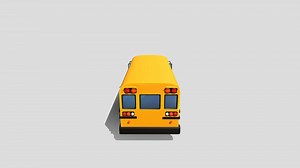 SCHOOL  BUS - low poly model - Download Free 3D model by Jasmin Daniel (@jasmin.daniel)