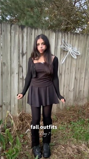 Ootd Fall outfits day 7🖤 this is the end of my fall outfits series🍁