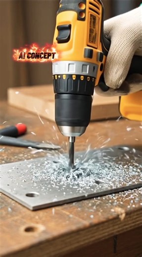 Multi-Functional Mini AI Electric Drill Concept: Realistic Visualization #Shorts #USA