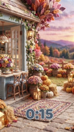 🌸 5 Minute Kitchen Timer with Relaxing Music 💙 Cozy Pink & Blue Kitchen Countdown