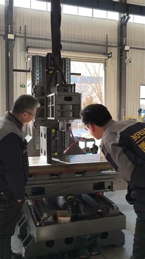 VMC1160 base machine completed.Precision testing in progress.Quality is controlled at every step.