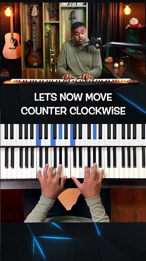 🎹 Practice a Groovy Rhythm Pattern around the Circle of Fifths 🥁#musiclessons #pianotutorial